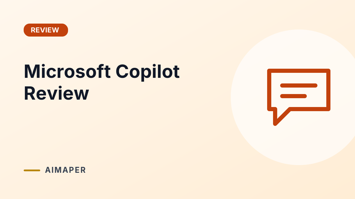 Microsoft Copilot Review (2026) cover