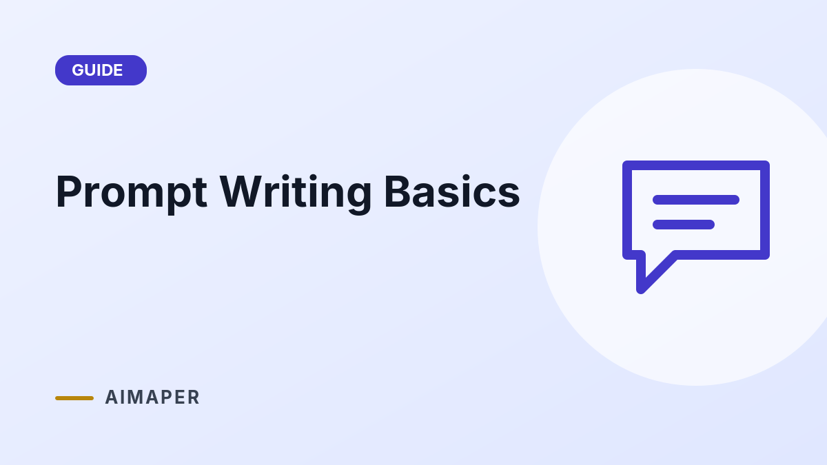 Prompt Writing Basics for ChatGPT, Claude and Gemini cover