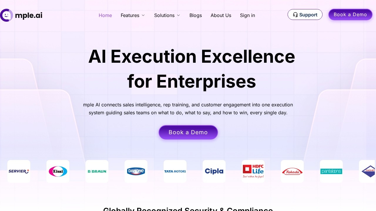 Mple AI screenshot