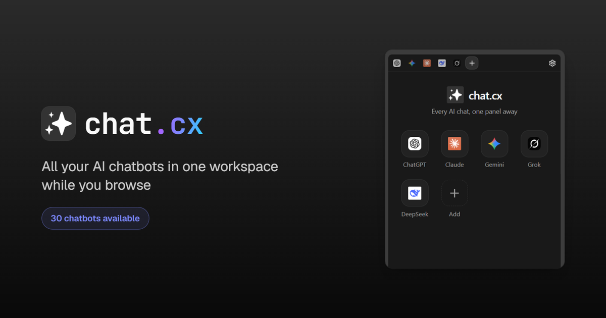 chat.cx screenshot