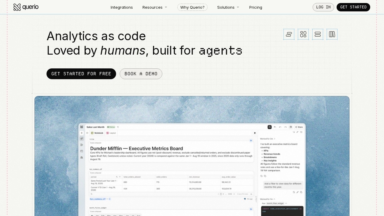 Querio 1 0 screenshot