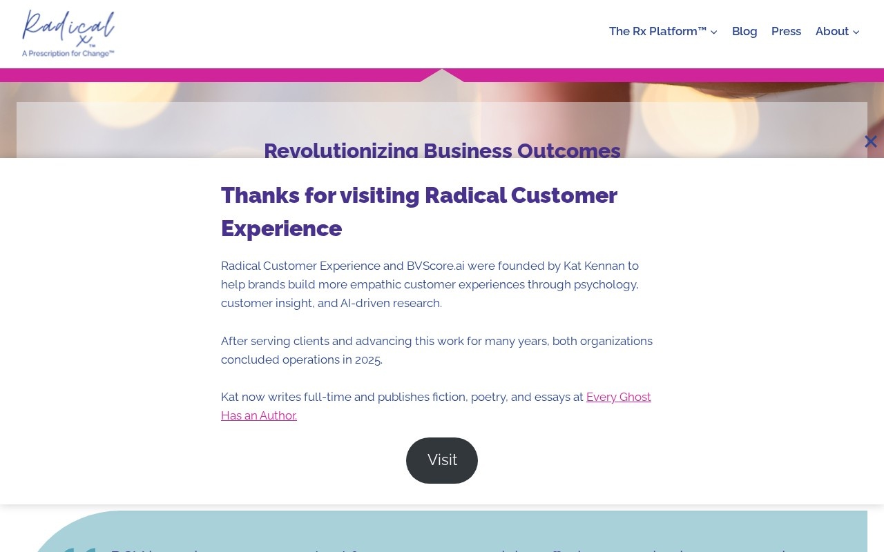 Radical Human Intelligence screenshot