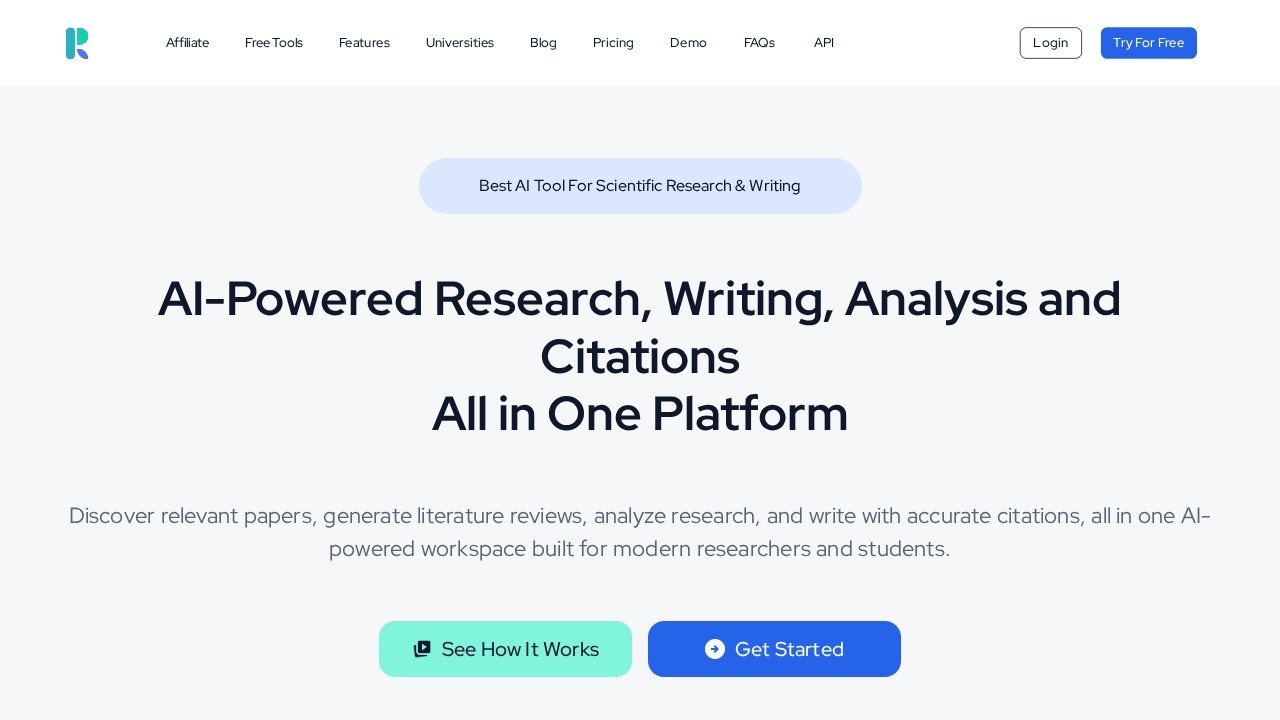 Researchpal screenshot