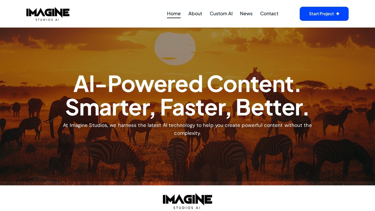 Imagine Studios AI screenshot