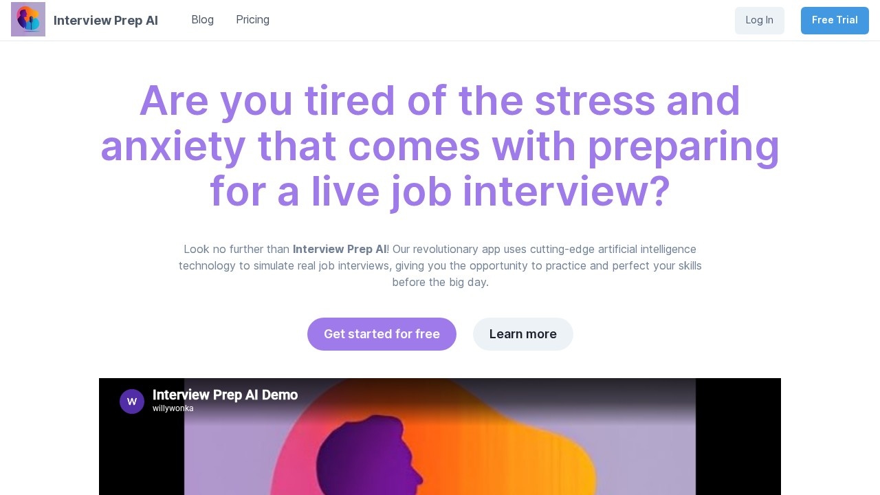 Interview Prep AI screenshot