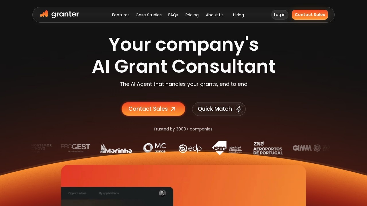 Granter AI screenshot
