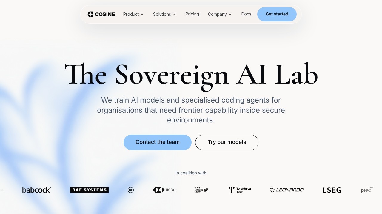 Cosine screenshot