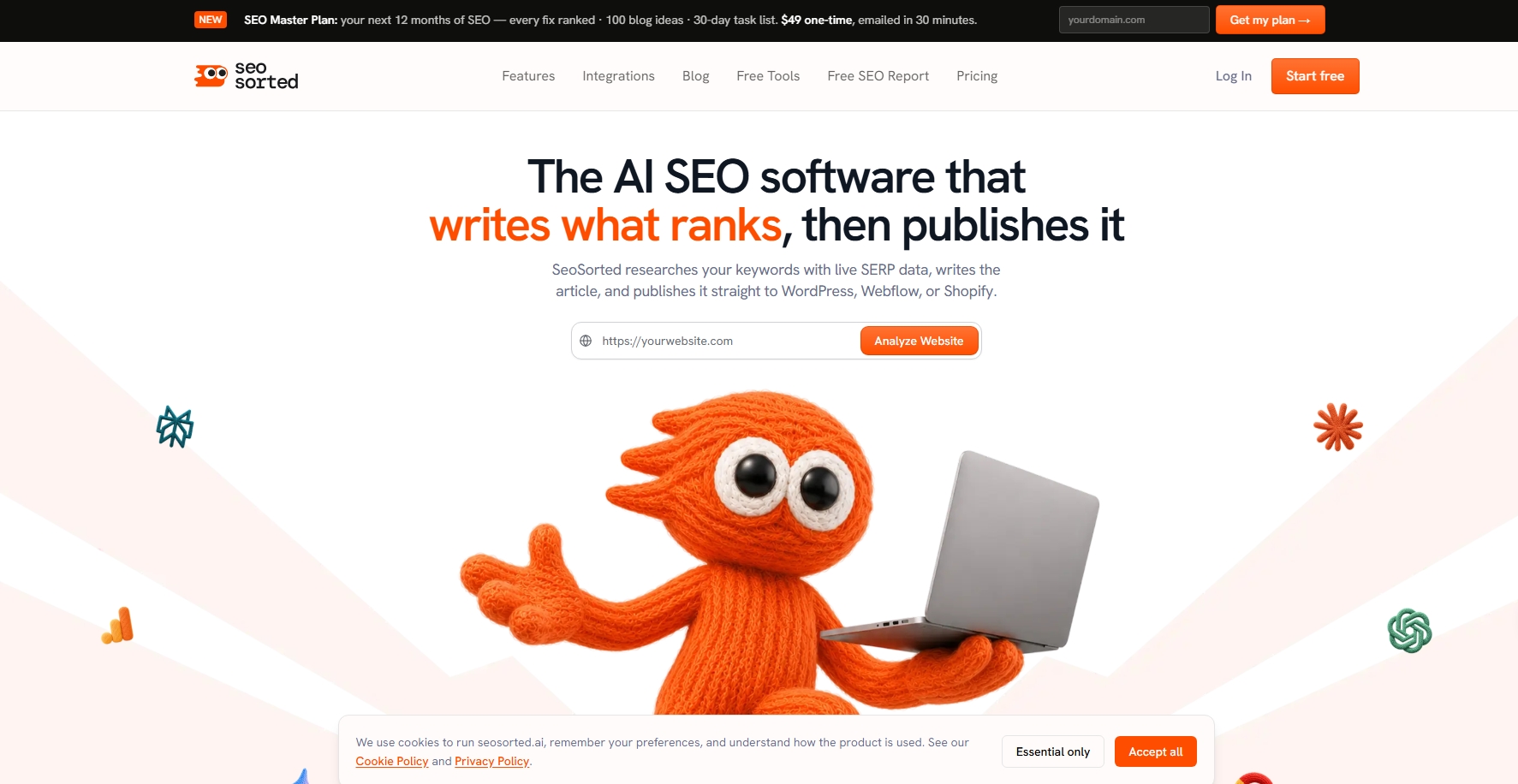 SEOsorted screenshot