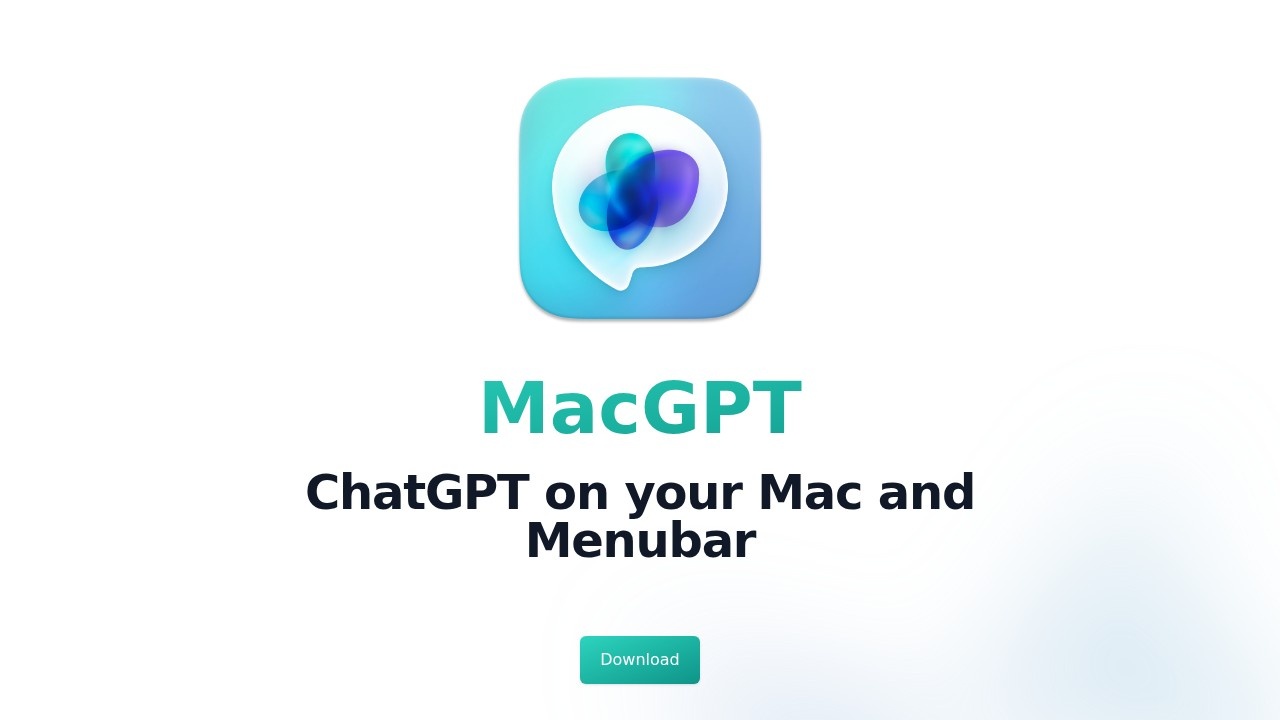Macgpt screenshot