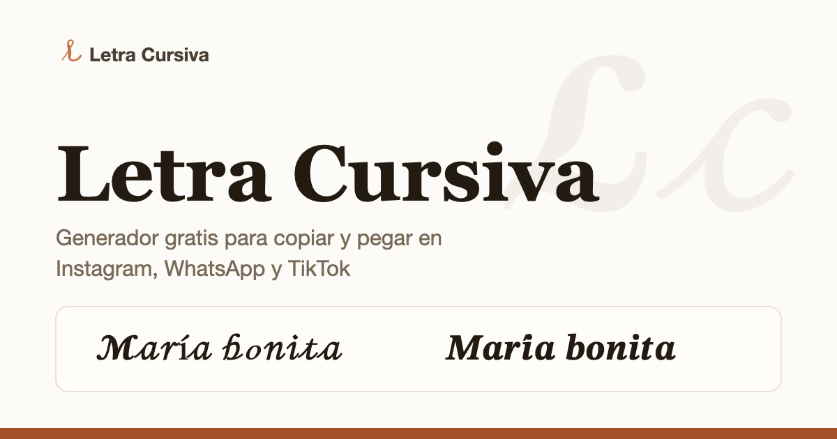 Letra Cursiva screenshot