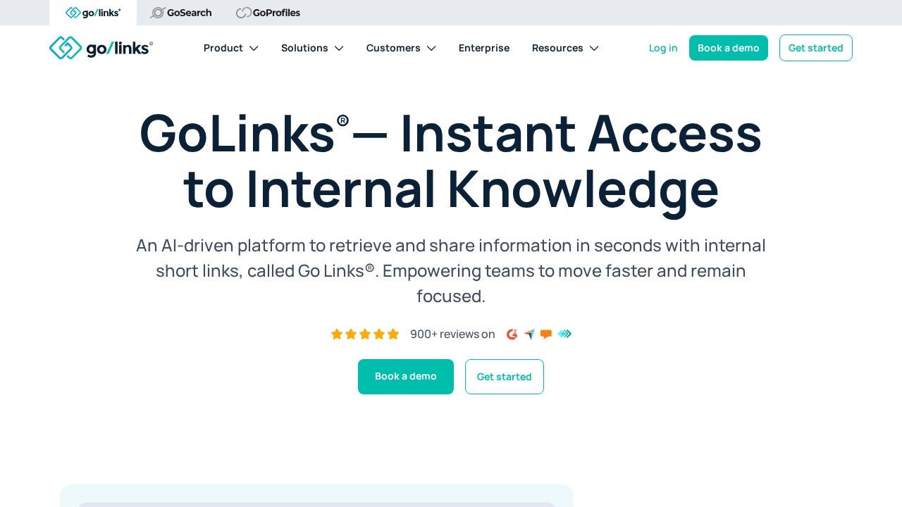 Golinks Search Powered By Chatgpt screenshot