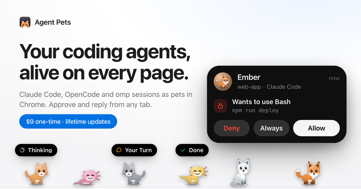 Agent Pets screenshot