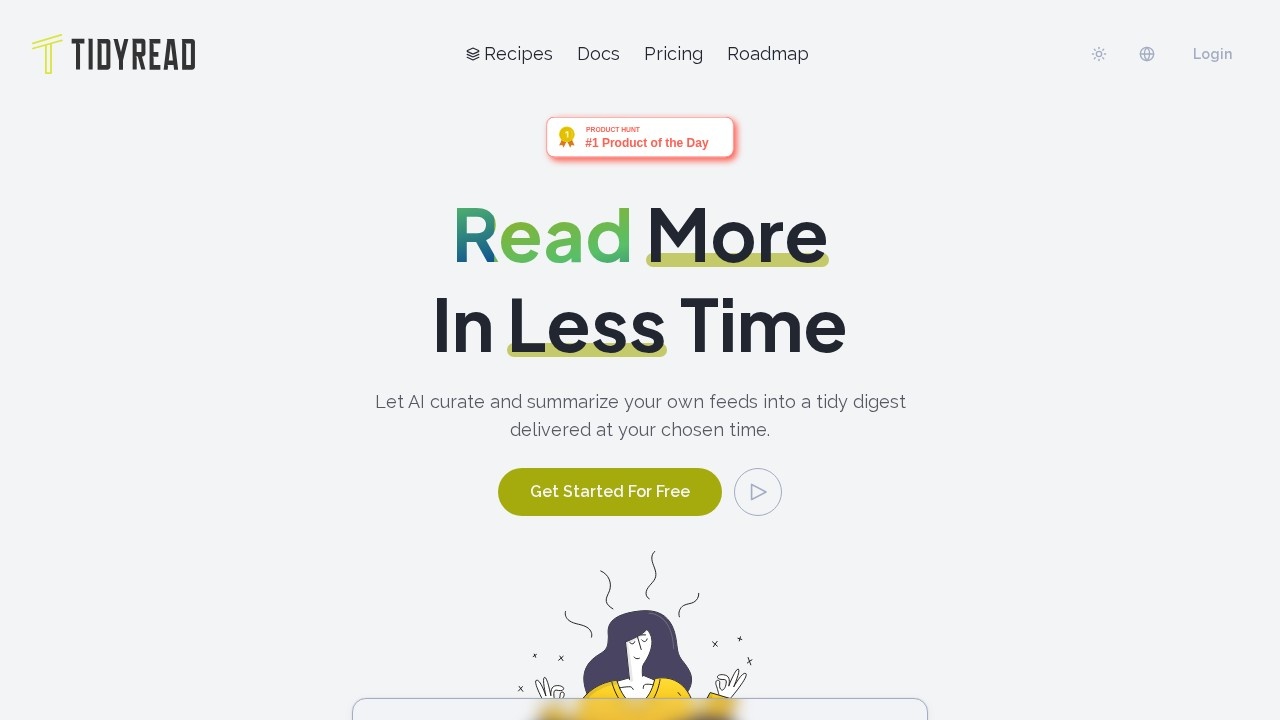 Tidyread screenshot